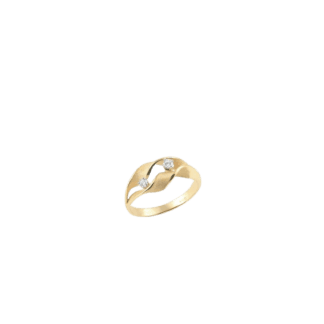 Annamaria Cammilli Dune Twist Ring in 18k Yellow Gold