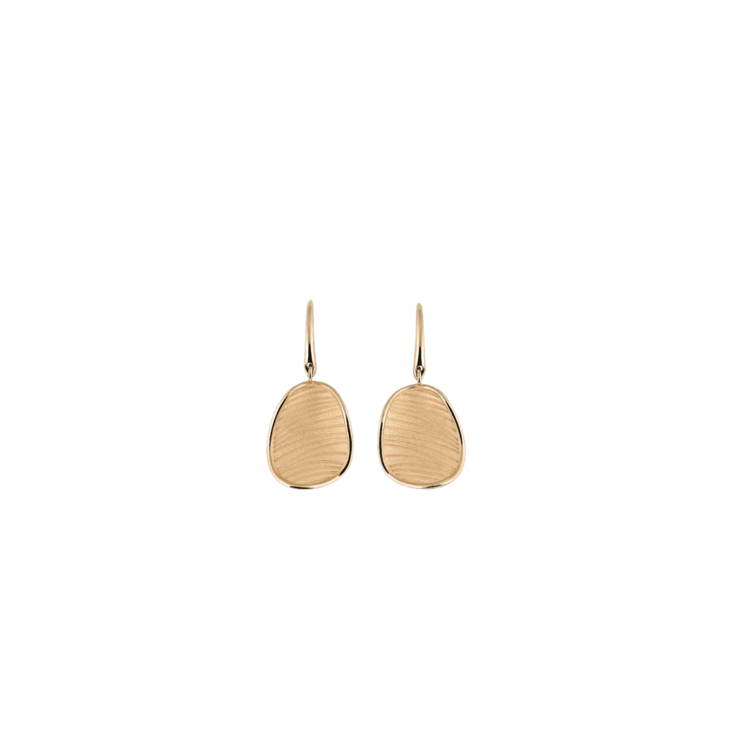 Velvet Earrings in 18k Orange Gold