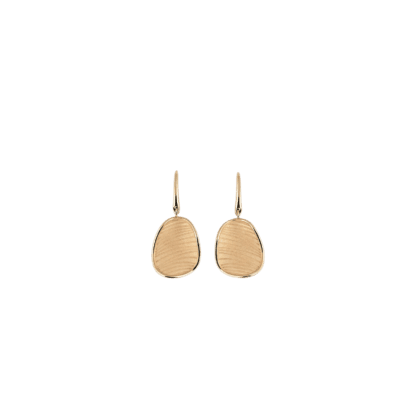 Velvet Earrings in 18k Orange Gold