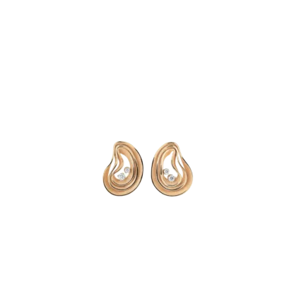 Dune Atolli Earrings in 18k Orange Gold