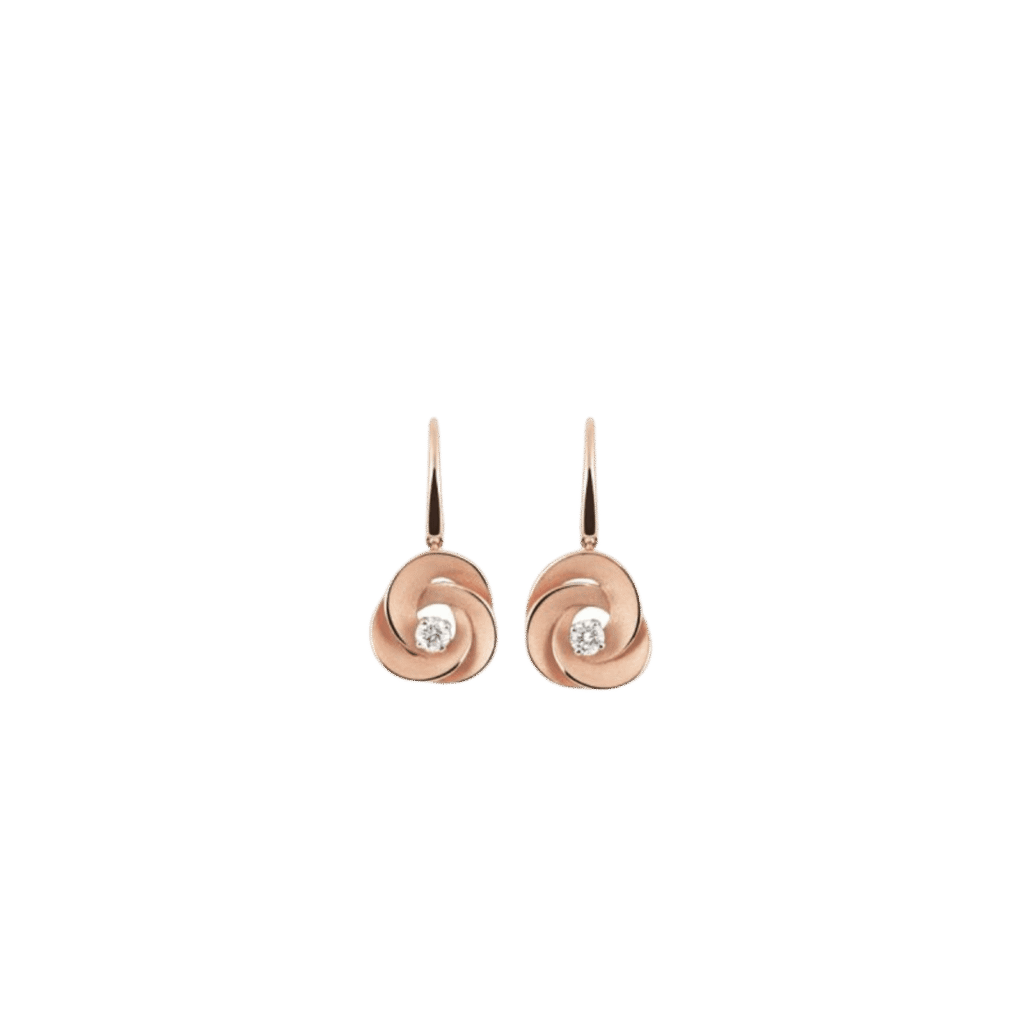 Annamaria Cammilli Desert Rose Earrings in 18k Pink Gold