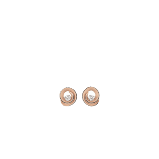 Dune Assolo Earrings in 18K Pink Champagne Gold