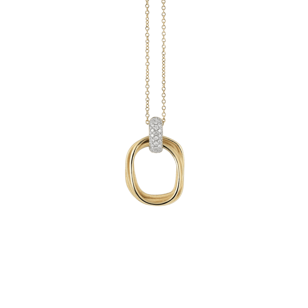 Annamaria Cammilli Tie Chic Yellow Gold Pendant