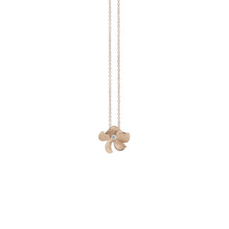 Bouquet Pendant in 18k Natural Gold