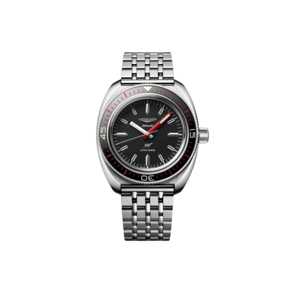 Longines Ultra-Chron 43mm, Black Dial, Magnetic Resistant