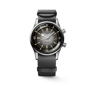 Longines Legend Diver 42mm, Stainless Steel, Grey Dial
