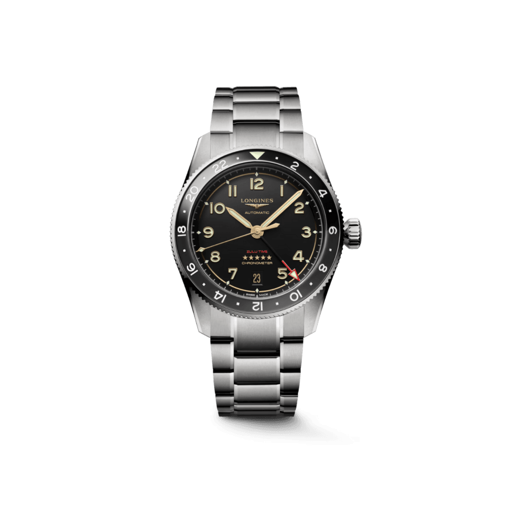 Longines Spirit Titanium 39mm,Ceramic Bezel & Anthracite Dial Watch