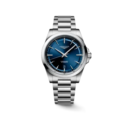 Longines Spirit 37mm, Sunray Blue Dial and Stainless Steel