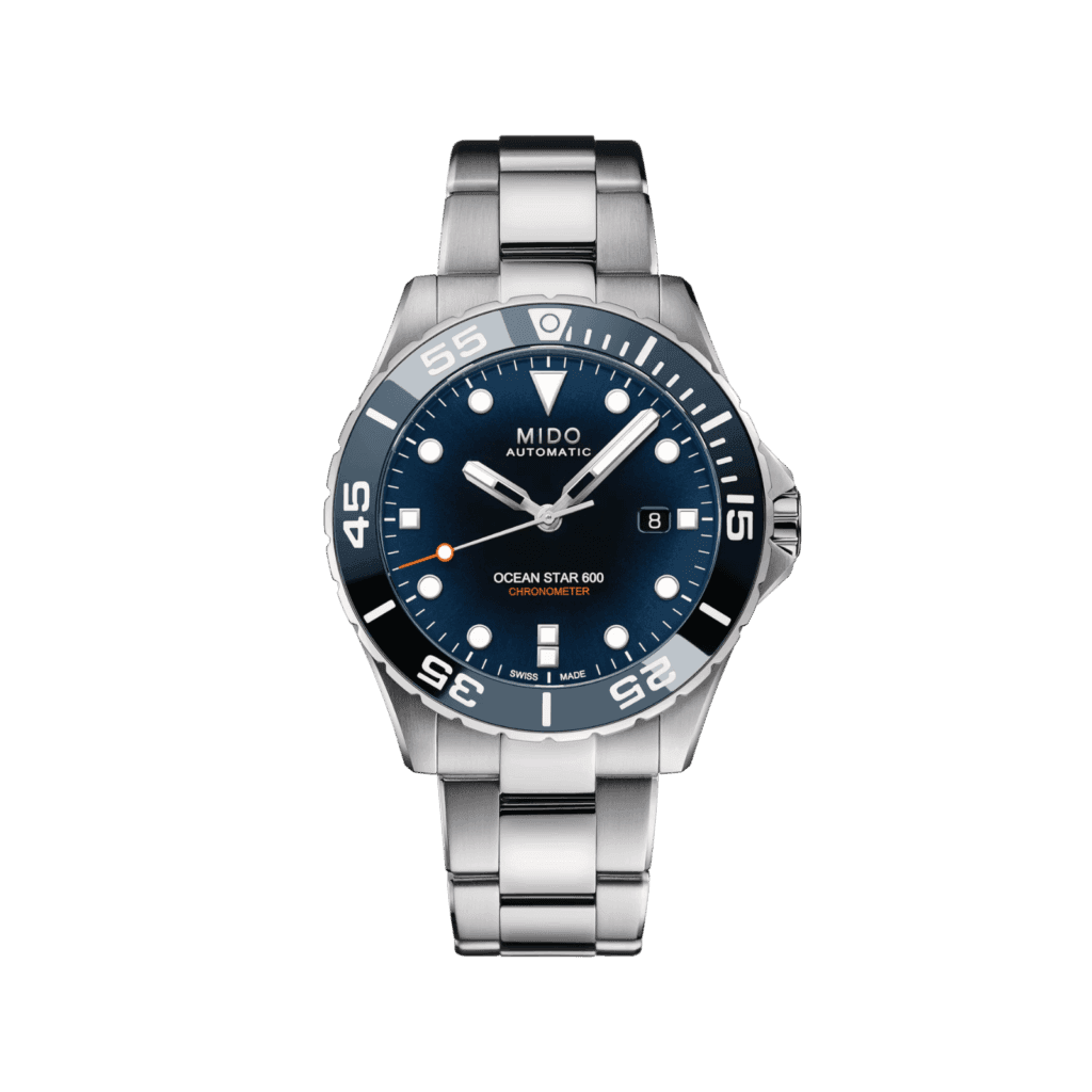 Mido Ocean Star 600 Chronometer 43.5mm, Blue Dial