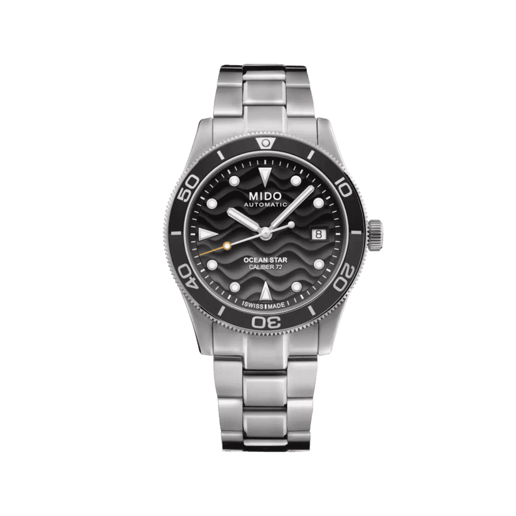 Mido Ocean Star 200C 42.50mm Watch, Blue Dial & Strap