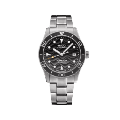 Mido Ocean Star 200C 42.50mm Watch, Blue Dial & Strap