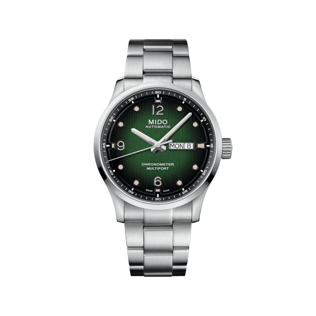 Mido Ocean Star 200C 42.50mm Watch, Blue Dial & Strap