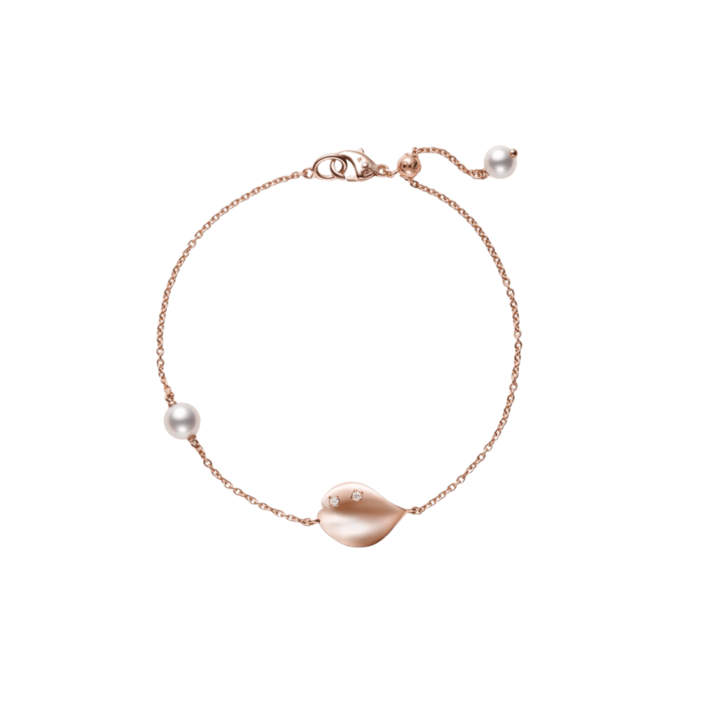Mikimoto Les Pétales de Ginza Akoya Pearl & Diamond Bracelet
