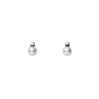 Mikimoto Akoya Cultured Pearl Earrings in 18K White Gold