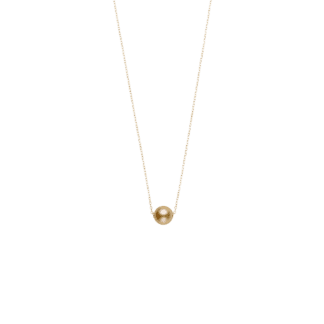 Mikimoto Golden South Sea Cultured Single Pearl Pendant