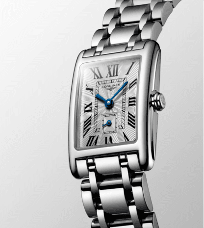 Longines Dolcevita 20.8x32mm,Stainless Steel, Silver "flinqué" Dial