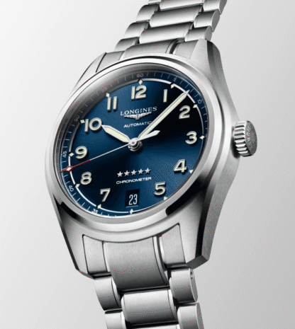 Longines Spirit watch with stainless steel case