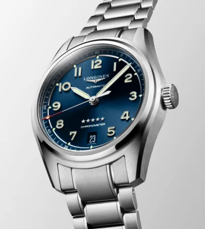 Longines Spirit watch with stainless steel case