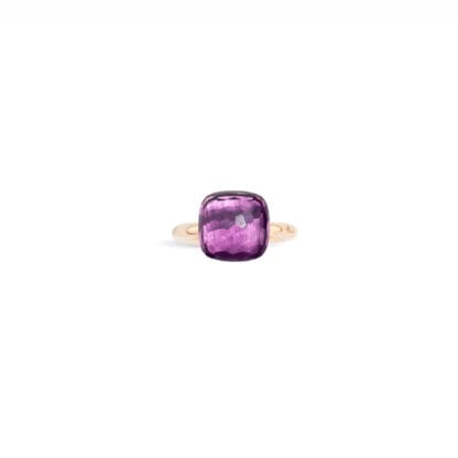 Nudo Classic Amethyst Ring - top view