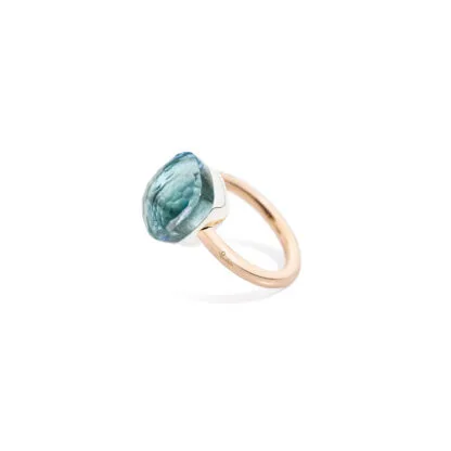 Nudo Classic Sky Blue Topaz Ring - side view