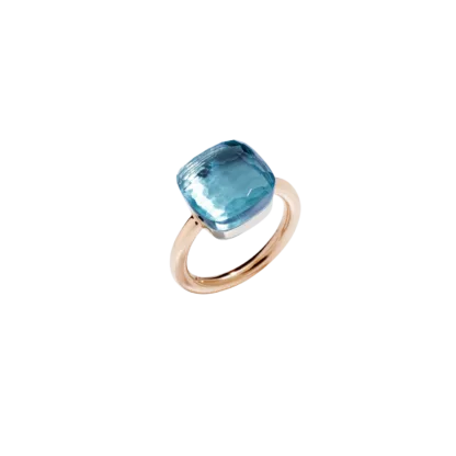 Pomellato Nudo Classic Sky Blue Topaz Ring