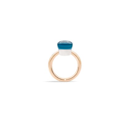 Nudo Classic London Blue Topaz Ring - front view