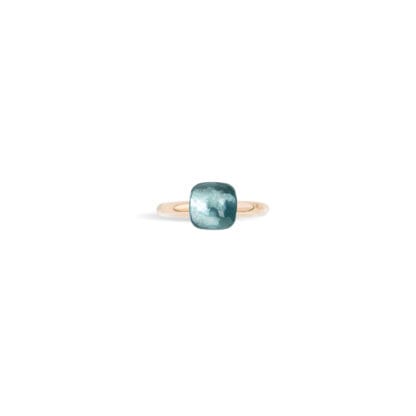 Nudo Petit Sky Blue Topaz Ring - top view
