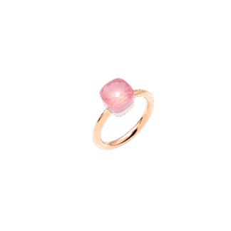 Pomellato Nudo Petit Rose Quartz Ring
