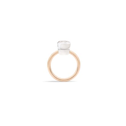 Pomellato Nudo Petit White Topaz Ring - front view