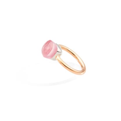Nudo Petit Rose Quartz Ring - side view