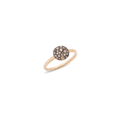 Pomellato Sabbia Pavé Brown Diamond Ring