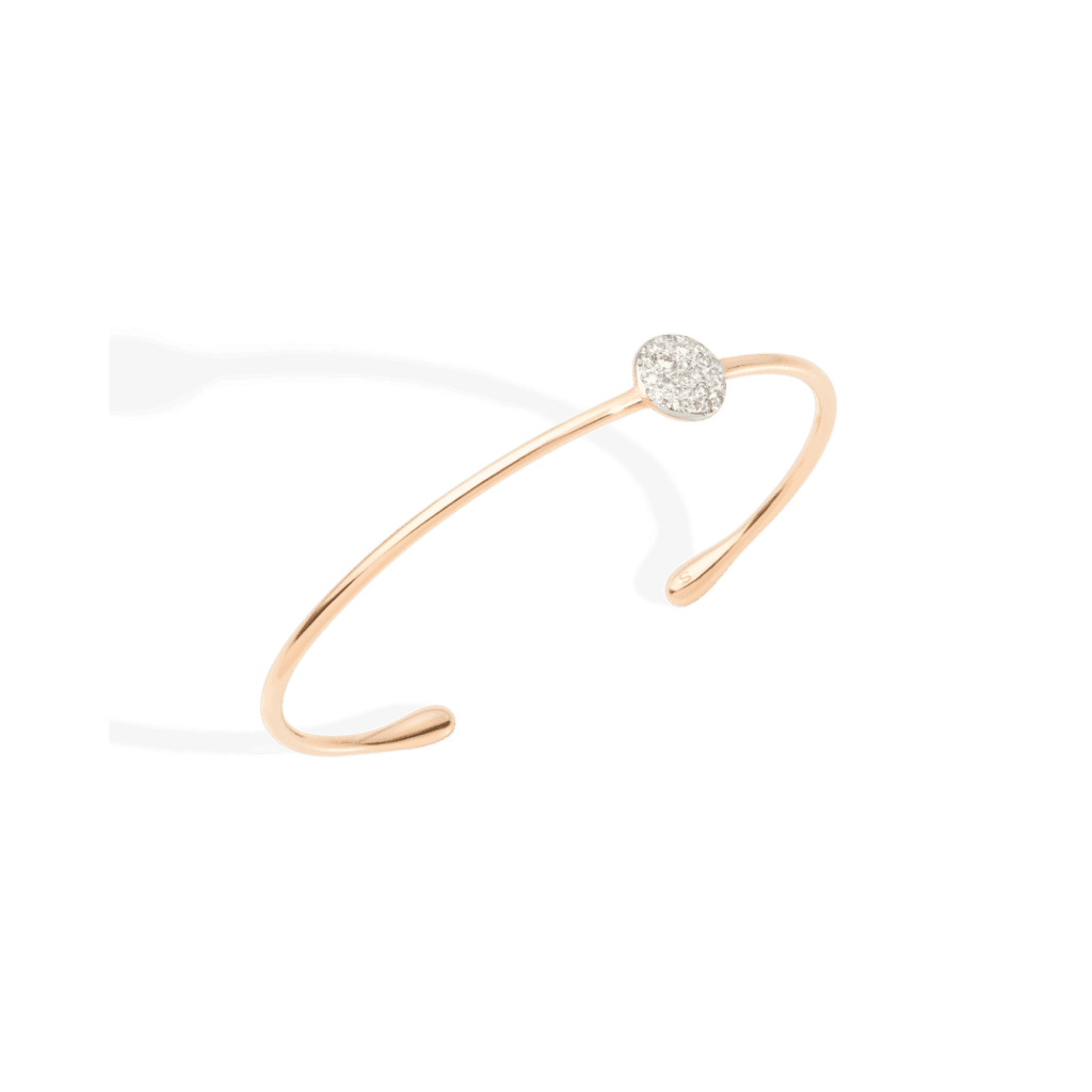 Pomellato Sabbia Pavé White Diamond Bracelet