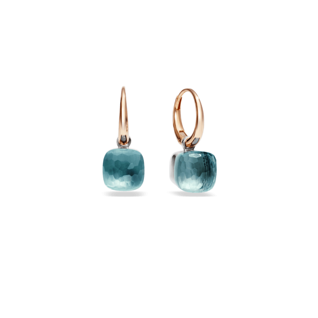 Pomellato Nudo Petit Sky Blue Topaz Drop Earrings
