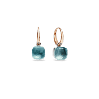 Pomellato Nudo Petit Sky Blue Topaz Drop Earrings