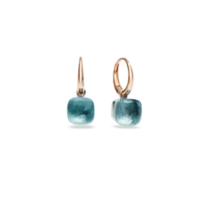Pomellato Nudo Petit Sky Blue Topaz Drop Earrings