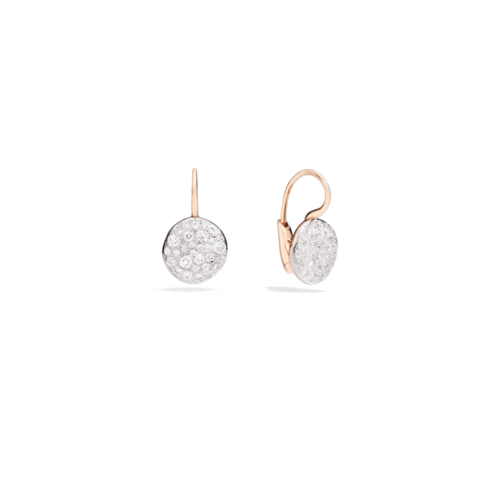 Pomellato Sabbia Diamond Drop Earrings