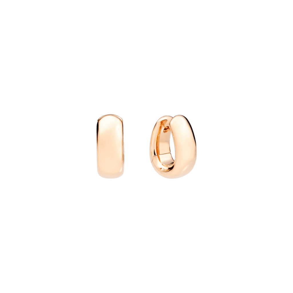 Pomellato Iconica Hoop Rose Gold Earrings