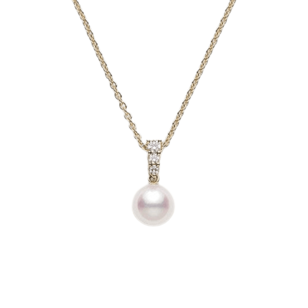 Mikimoto Morning Dew Necklace YG