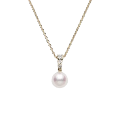 Mikimoto Morning Dew Necklace YG