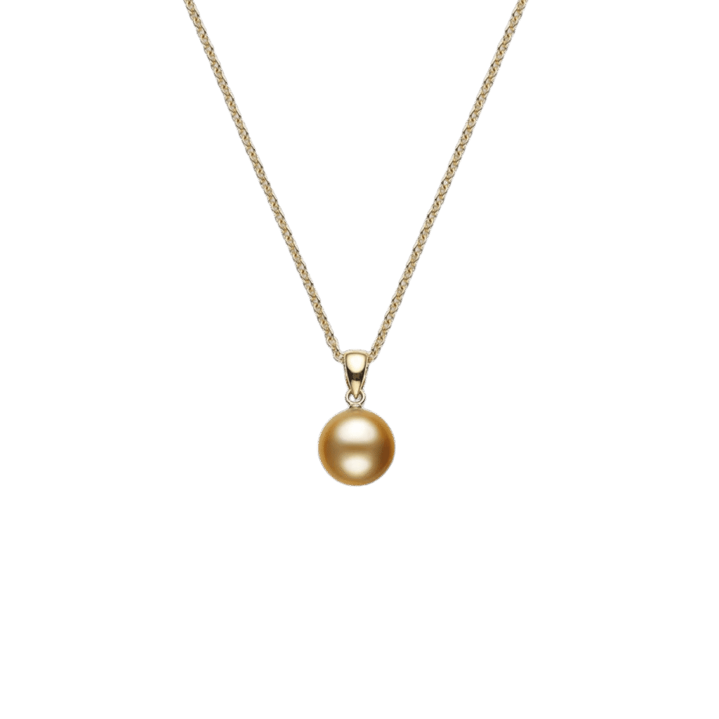 Everyday Essentials Golden South Sea Pearl Pendant, 18K Yellow Gold