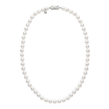 Mikimoto 18" Akoya Cultured Pearl Strand Necklace