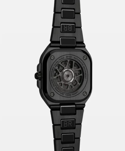 back view- BR 05 Black Ceramic 41mm Watch