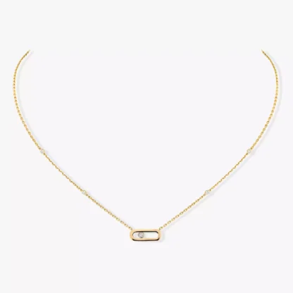 Gold Move Uno Yellow Gold Diamond Necklace