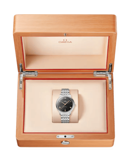 De Ville Prestige 40 mm, steel on steel box
