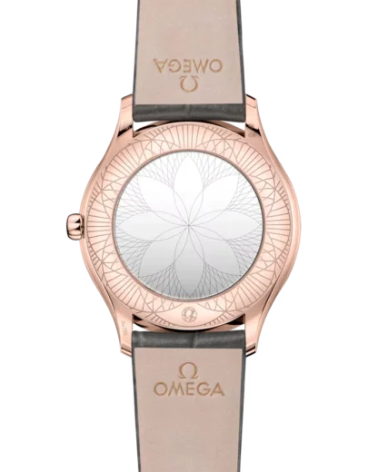 back view - De Ville Trésor Diamond Watch 36mm, 18K Sedna Gold