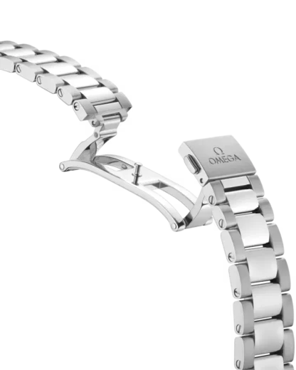 Seamaster Aqua Terra 150M 34 mm, steel on steel - open strap