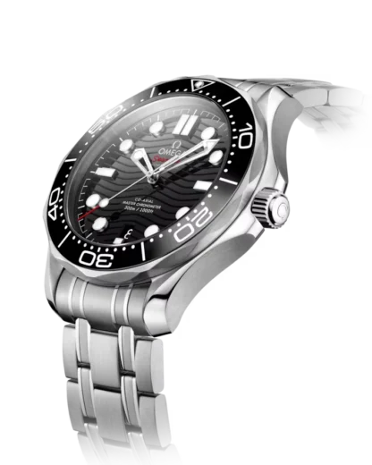 Seamaster Diver 300M 42 mm, steel on steel - side view