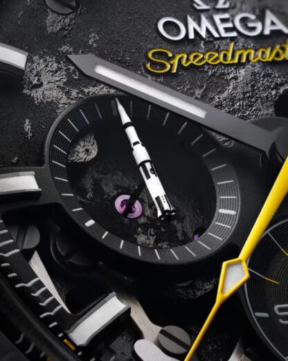 Omega Speedmaster Dark Side of the Moon ceramic bezel