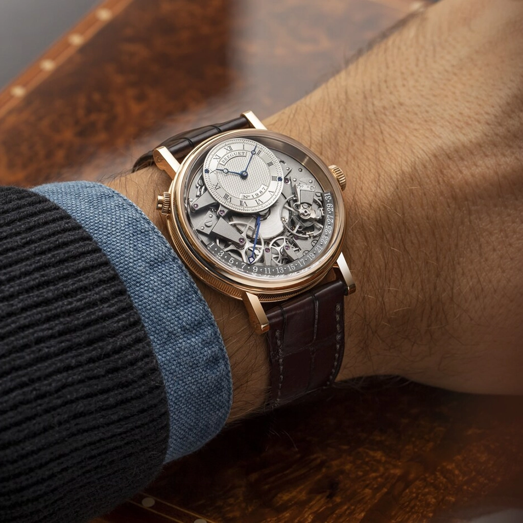 Breguet Tradition Rétrograde 7597 Watch, 40mm, Skeleton Dial - Image 2