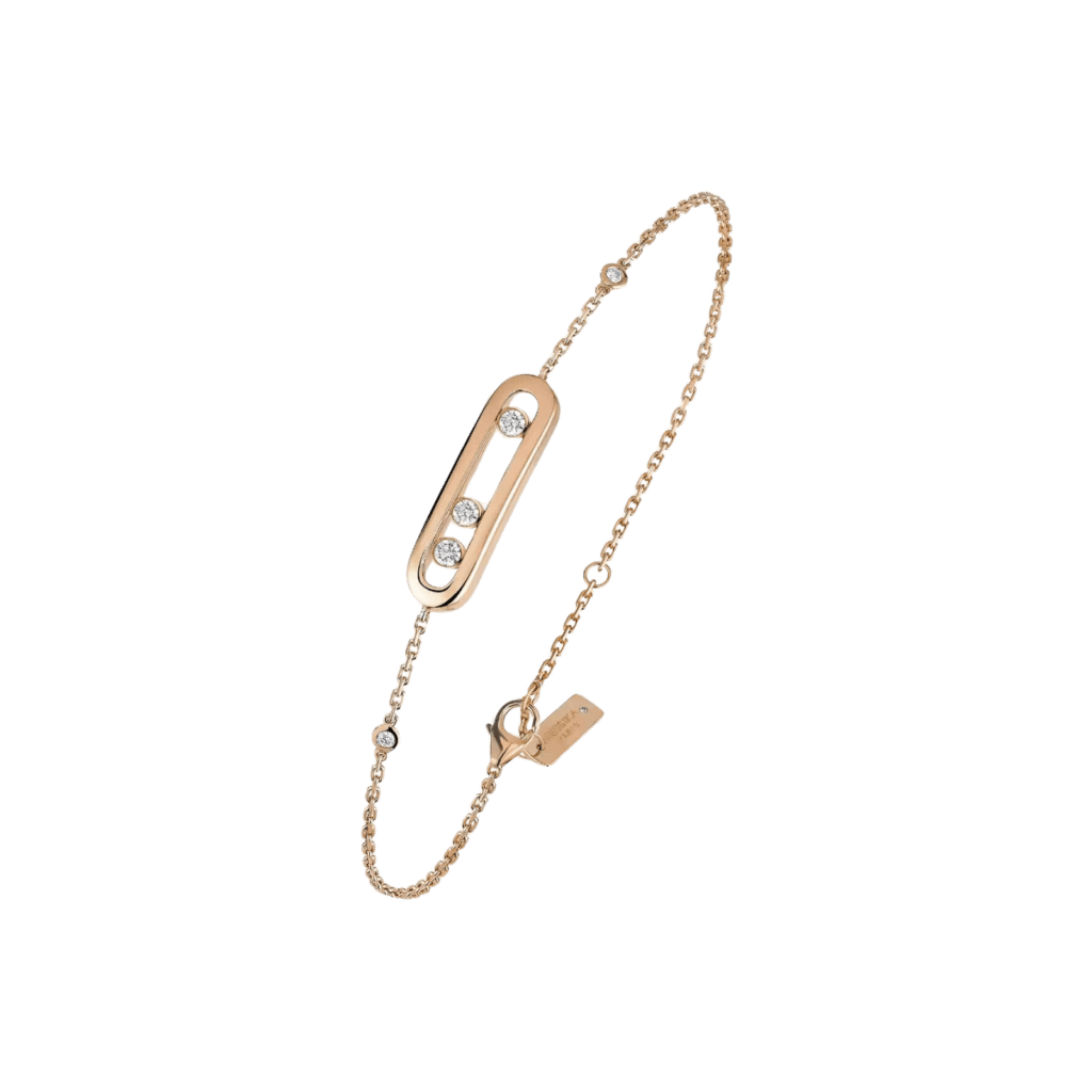 Baby Move Rose Gold Diamond Bracelet